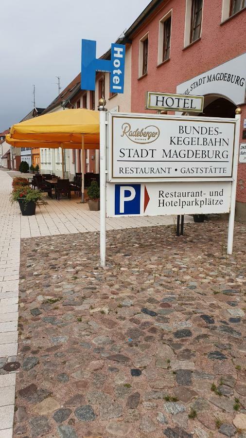 Hotel Stadt Magdeburg Perleberg Exterior photo
